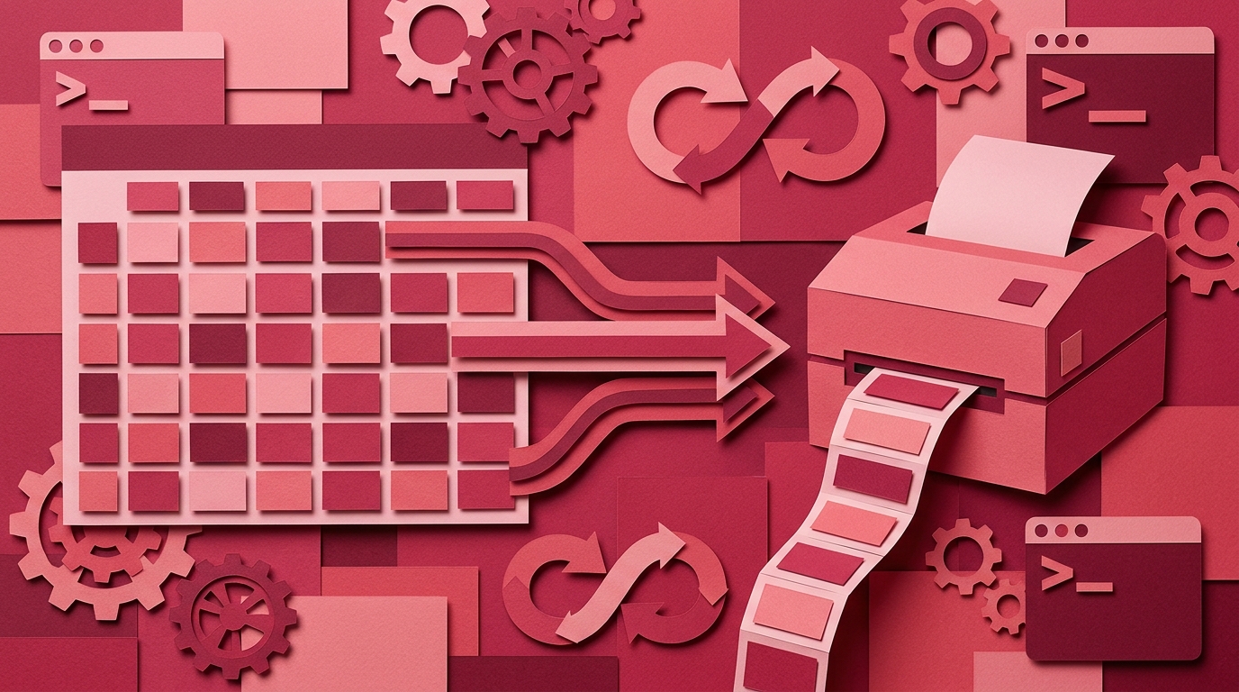 Automate Label Printing Directly From Google Sheets