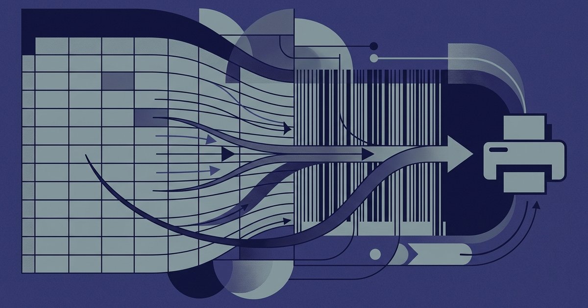 How to Create Barcode Labels in Google Sheets with LPSNG