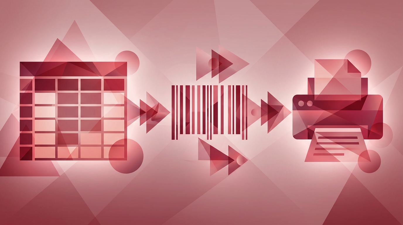 How to Print Barcode Labels from Google Sheets with LPSNG