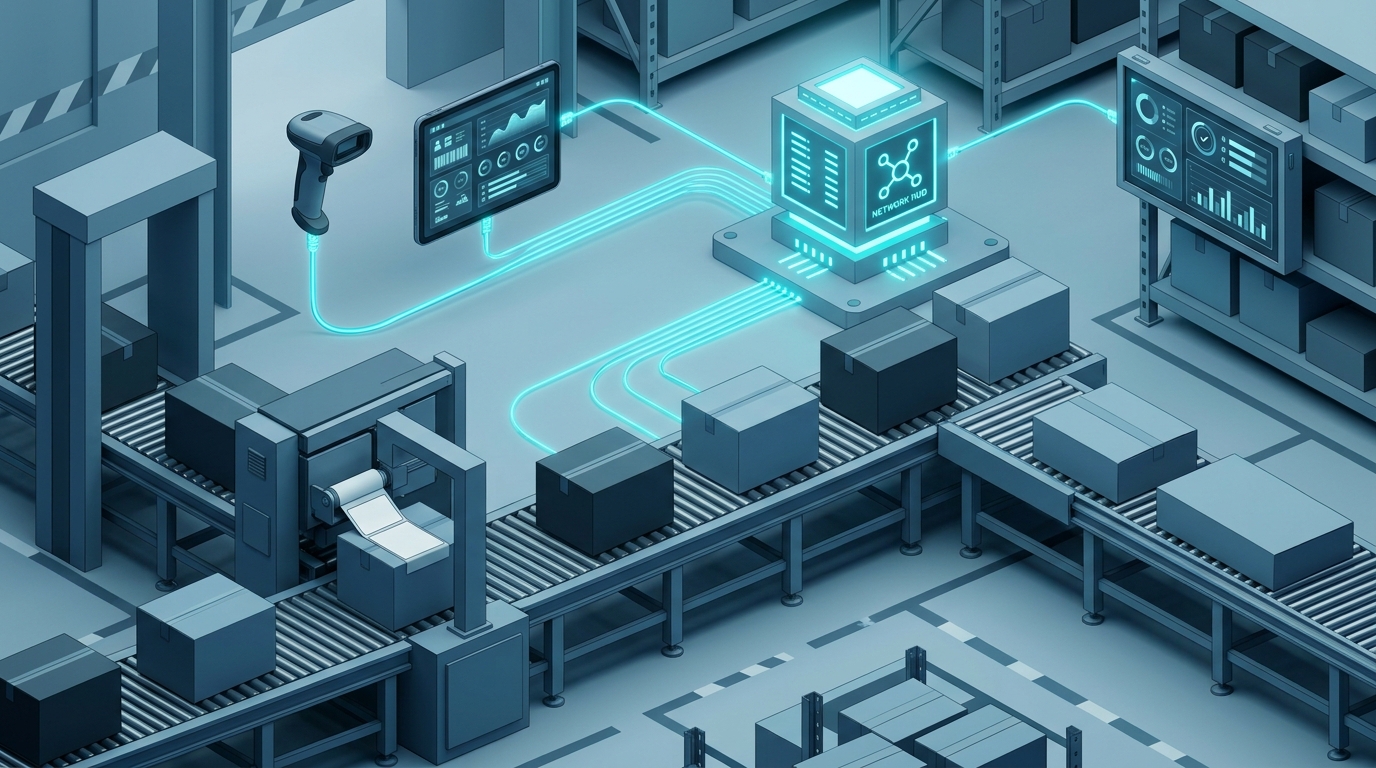 Label Printing Software for Warehouse Packaging Lines